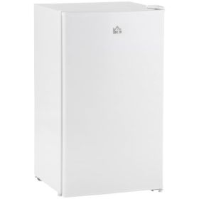 Compact White Refrigerator Mini Fridge with Freezer