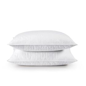 King Size Down Feather Blend Pillows, Set of 2 - Machine Washable