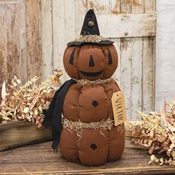 Victor Pumpkin Stack: Creative Halloween Decor