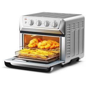 Stainless Steel Countertop Oven: Toast, Air Fry, and Dehydrate