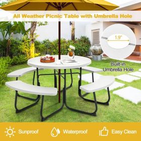 43" Round Table with Umbrella Hole